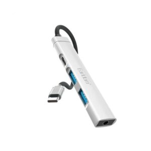 Adaptor / Type C - 1x Type C + 2x USB + 1 Jack 3.5 / Earldom