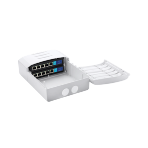 Extender i jashtem PoE / 4 PoE + 1 UpLink / GE / 60W / Eurolink EK-EUP5H-4GP