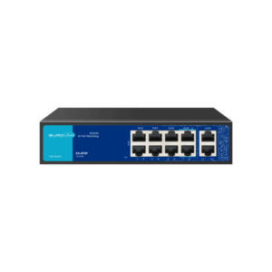 Switch / 8 PoE + 2 UpLink / FE / 120W / Eurolink EK-8F8P
