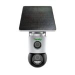 Kamer 4G me panel diellor / 2x3MP / 4mm / 30m / Mic / Boks / Sirene + Drita / Tiandy