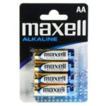 Bateri / 1.5V / AA / Paketim 4 / Maxell