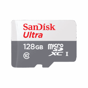 MicroSD Card / C10 / 128GB / SanDisk Ultra