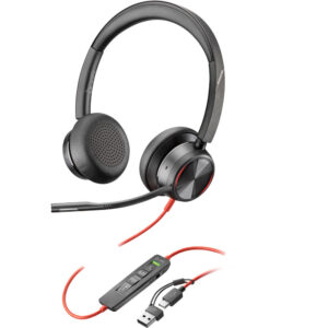 Kufje profesionale / USB A + C / Poly C3220