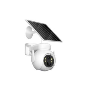 Kamer WiFi me panel diellor / 3MP / 4mm / 15m FC / Mic + Boks / XO-CR10